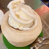 フォーハノイ屋台33 - 丸ごとココナッツアイスクリーム