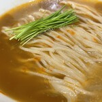 麺庵 利休 - 【限定】勢子蟹の冷やかけそばのアップ