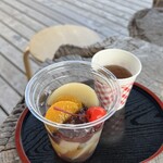 一期屋 あんみつコーナー - 料理写真:あんみつ