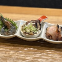 豊栄 - 前菜3種