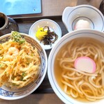 ウエスト - 料理写真:かき揚げ丼セット