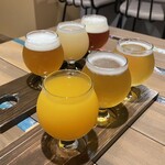 Craft Beer Sloth - 手前③⑤⑦  奥①④⑧