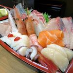 漁師居酒屋 楓 - 本日のお造り盛合せ