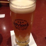 リトル沖縄 - シークワーサービール：割ってあるだけです