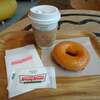 クリスピー・クリーム・ドーナツ  - モーニングサービス341円（ハウスブレンドコーヒーSサイズにオリグレ１つ無料）