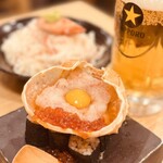 寿司 牡蠣 新宿スシエビス 新宿西口小滝橋通り - 