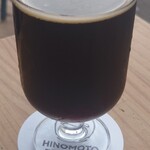 日ノモトブルーイング&ビアスタンド - 好みを伝えてオススメして下さった黒ビール(たぶん•••黒鳶Double？)