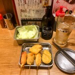 串かつ でんがな - おつかれさまセット
