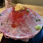 吉祥寺 肉ドレス海鮮丼 - 