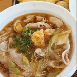 武蔵野うどん 澤村 - 肉汁うどんの肉ダブル