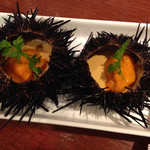 リストランテ バル ヴァリオ - まるごとウニのクレマ５８０円