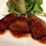 リストランテ バル ヴァリオ - フォアグラのポアレ980円(限定１０食）