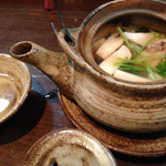 旬味 いやさか - 松茸と鱧の土瓶蒸し１１８０円　納得！