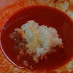 祭麺堂 - ライス投下