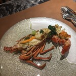 鉄板焼 吉 - 伊勢海老漁獲量一位は千葉県