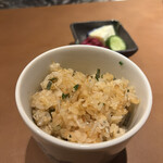 鉄板焼 吉 - すみません。大盛りでお願いします。の図