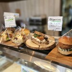 ル・シュクレクール - サンドイッチも充実