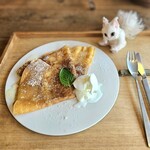 ル・シュクレクール - イートイン1110円(生地の量はテイクアウトの1.5倍)　テイクアウト648円