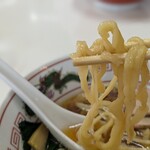 手打中華 すずき - 不揃いな麺