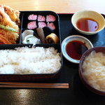 Nishimura - お弁当ランチの全景