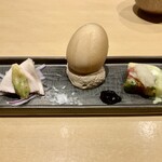 295700615 - 名古屋コーチンと旬の前菜