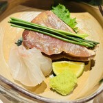 大阪 京橋 鮨 黒潮海閤 - 造里二種