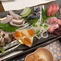 兼平鮮魚店 中洲はなれ - 刺し盛り