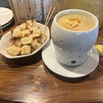 non dà clair - 蟹みそフォンデュ