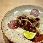 すしやのたい悟 - メヒカリ一夜干し。塩梅最高！これはたまらない(∩*˘∀˘*)永遠に食べられそう。笑