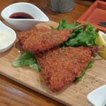 クラフトビアサーバーランド - あじフライ