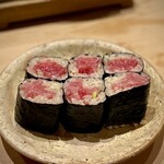 すしやのたい悟 - みんな大好き エシャトロ巻き♡最高の〆！