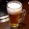 焼肉もりもり - とりあえず生ビール‥