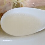 麺や大一 - 山塩スープ