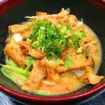 旬家 はちどり - 「豚ホルモン味噌煮込み」