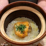 御料理 寺沢 - 喜知次の炊込みごはん