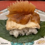 御料理 寺沢 - 穴子の白煮と鱶鰭の飯蒸し