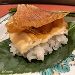 御料理 寺沢 - 穴子の白煮と鱶鰭の飯蒸し