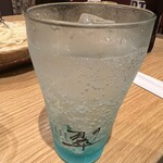 天ぷらと手延べそうめん あさやま - 翠ジンソーダ