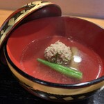 旬菜 おぐら家 - 猪のお椀