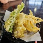 レストランはな - 天ぷら➡大葉・掻き揚げ・ちくわ