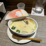 花門 - 山芋チーズ茶碗蒸し