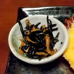 南総 食と肴 もへじ - お通しのヒジキ