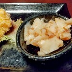 南総 食と肴 もへじ - お通しの筍の煮物