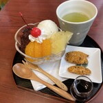 喫茶アン - クリームあんみつ