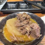 炭焼ホルモン えいた - なぜ出てきたか謎のメニュー　これまた美味！