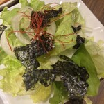 焼肉食堂 だいこく亭 - チョレギサラダ