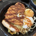 かつ丼吉兵衛 - ソースかつ丼背ロース並盛玉子2個