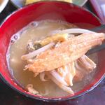 さくら本店 - (ﾗﾝﾁ)さくら定食 具だくさん味噌汁　2025.4.16