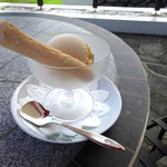 赤倉観光ホテル カフェテラス - これぞホテルのアイスクリーム