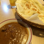 マトンカレーとナン